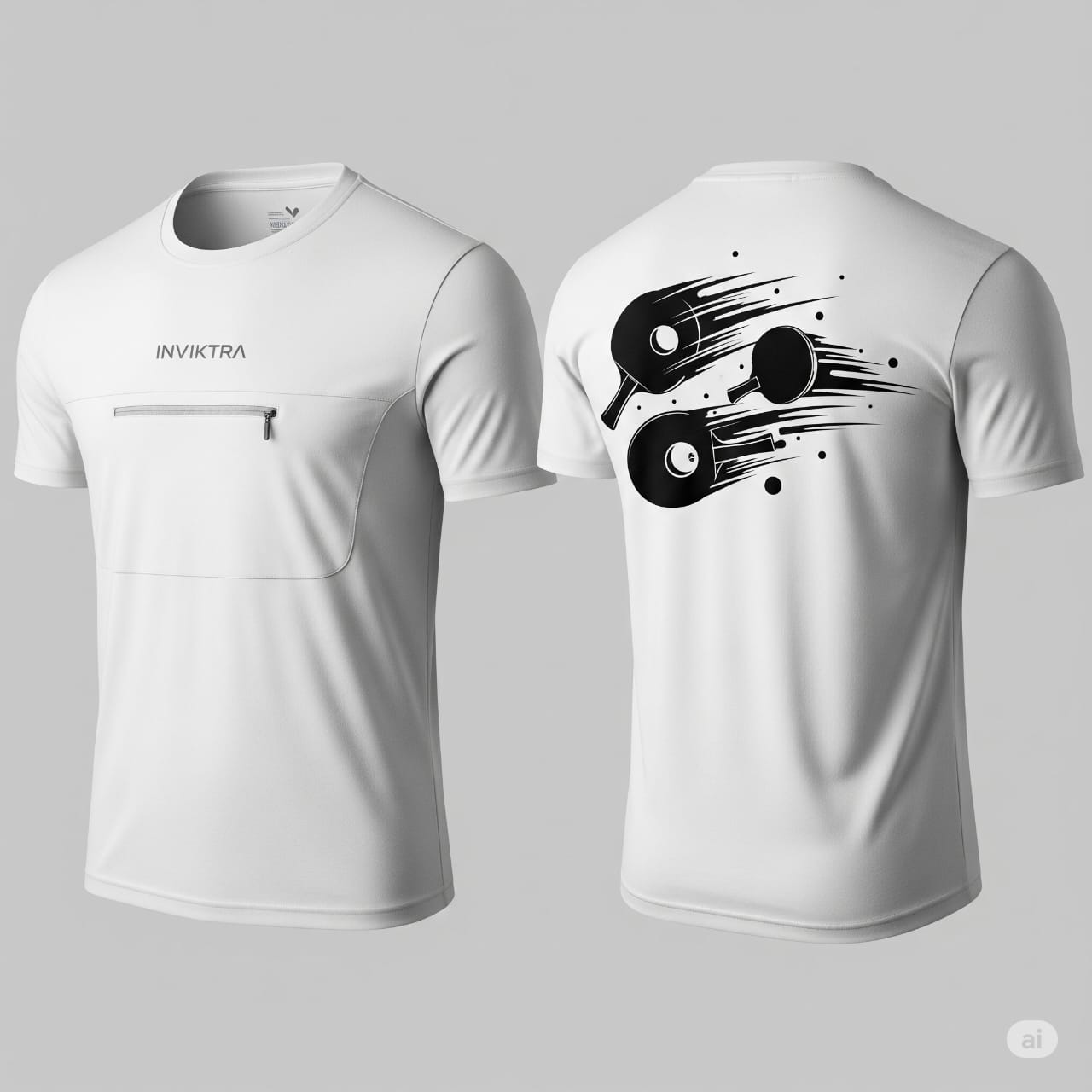 Polyester performance T-shirt