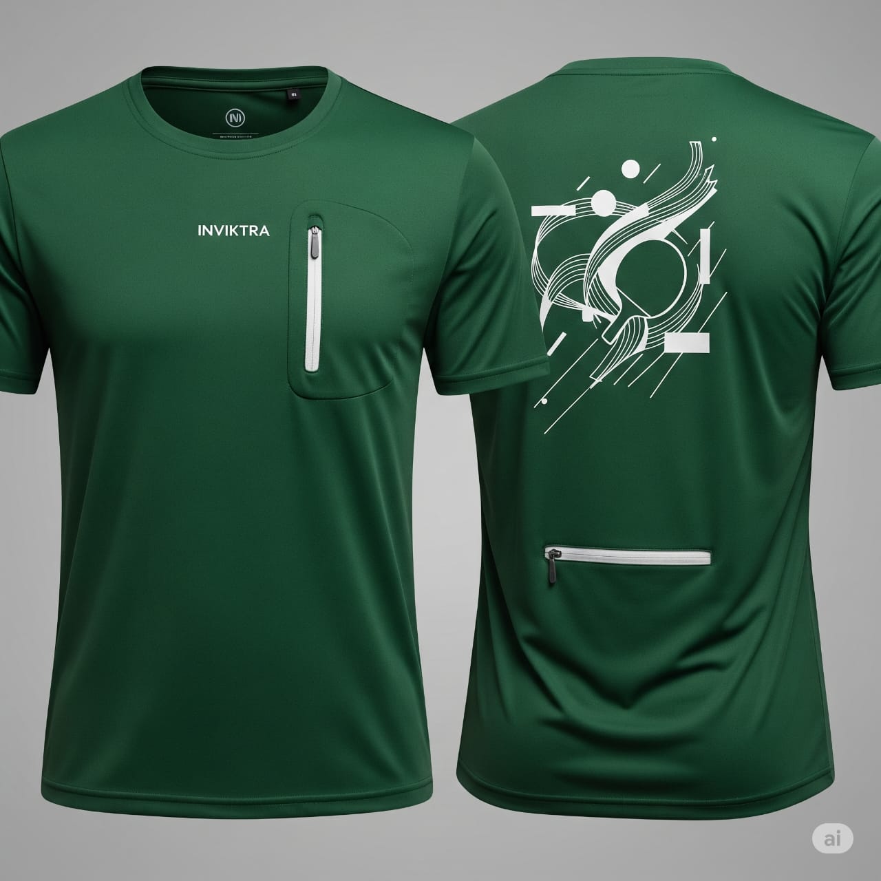 Polyester performance T-shirt